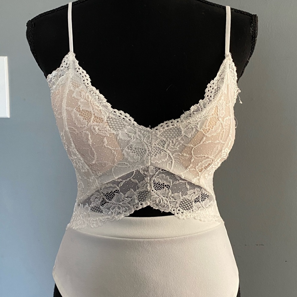 White Lace Body Suit
